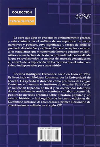 Comentario de textos literarios contemporáneos